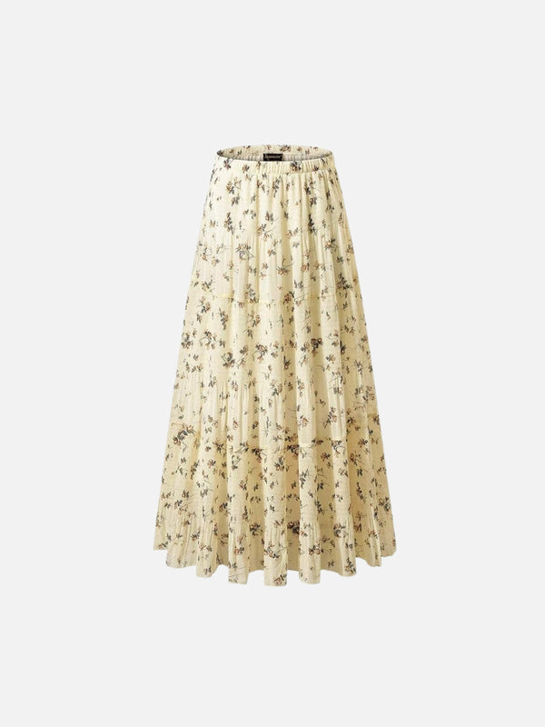 Stretch Capri Chiffon Skirt
