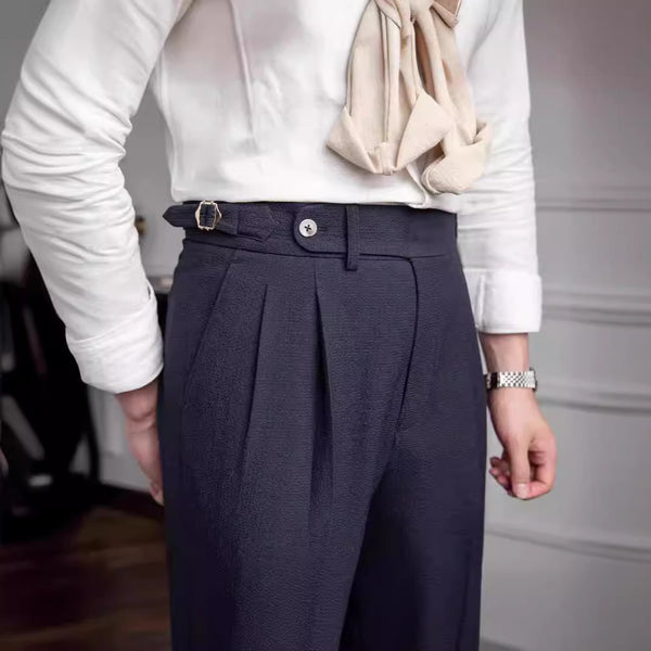 MV Old Money Naples Mid-Waist Trousers