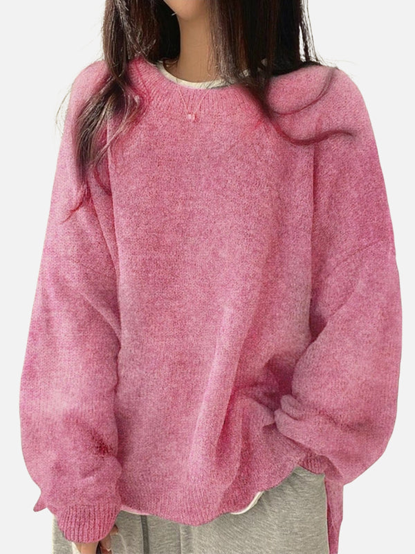 Oslo Cozy Split Pullover Sweater