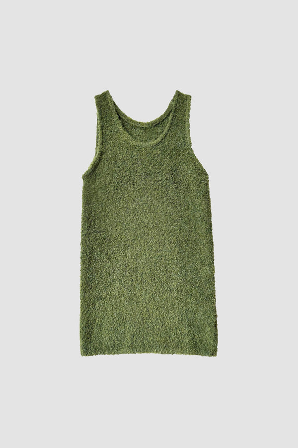 MV U-Neck Wool Knitted Vest Dress