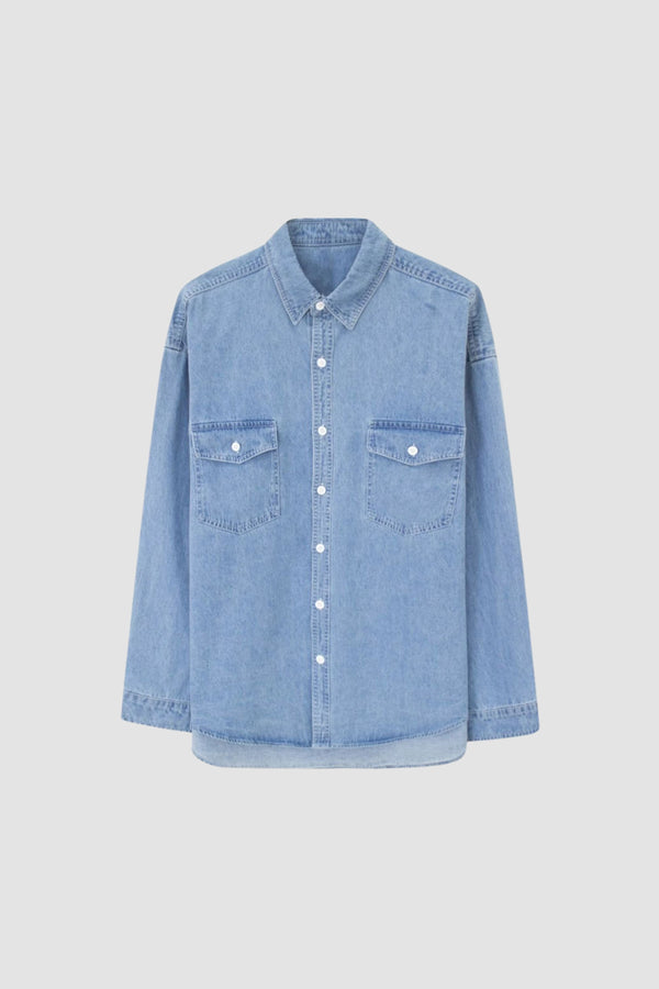 MV Loose Washed Denim Shirt