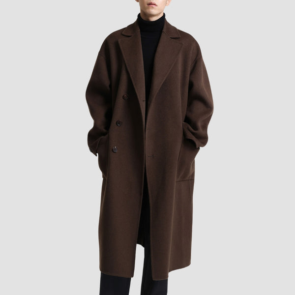 MV Long Double-Faced Wool Coat