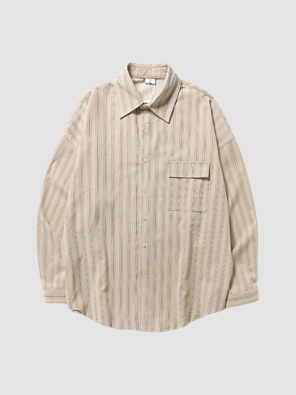 MV Retro Loose Stripe Shirt