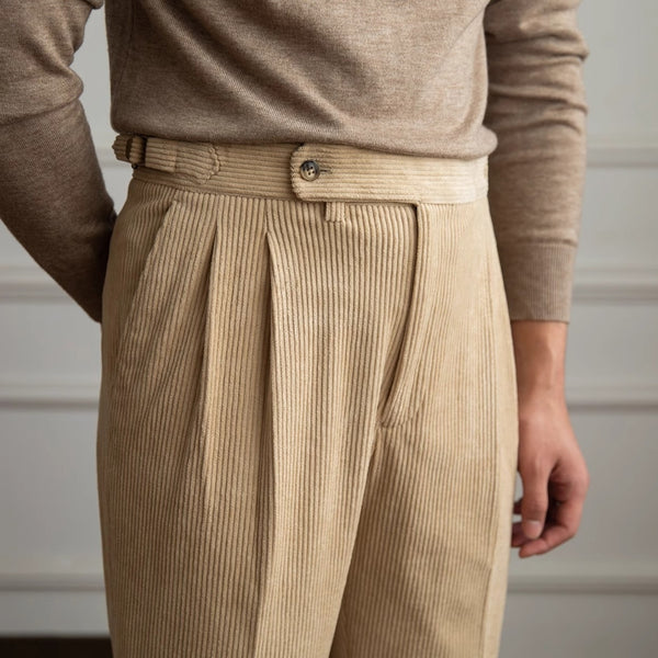 MV Corduroy Drape Casual Trousers