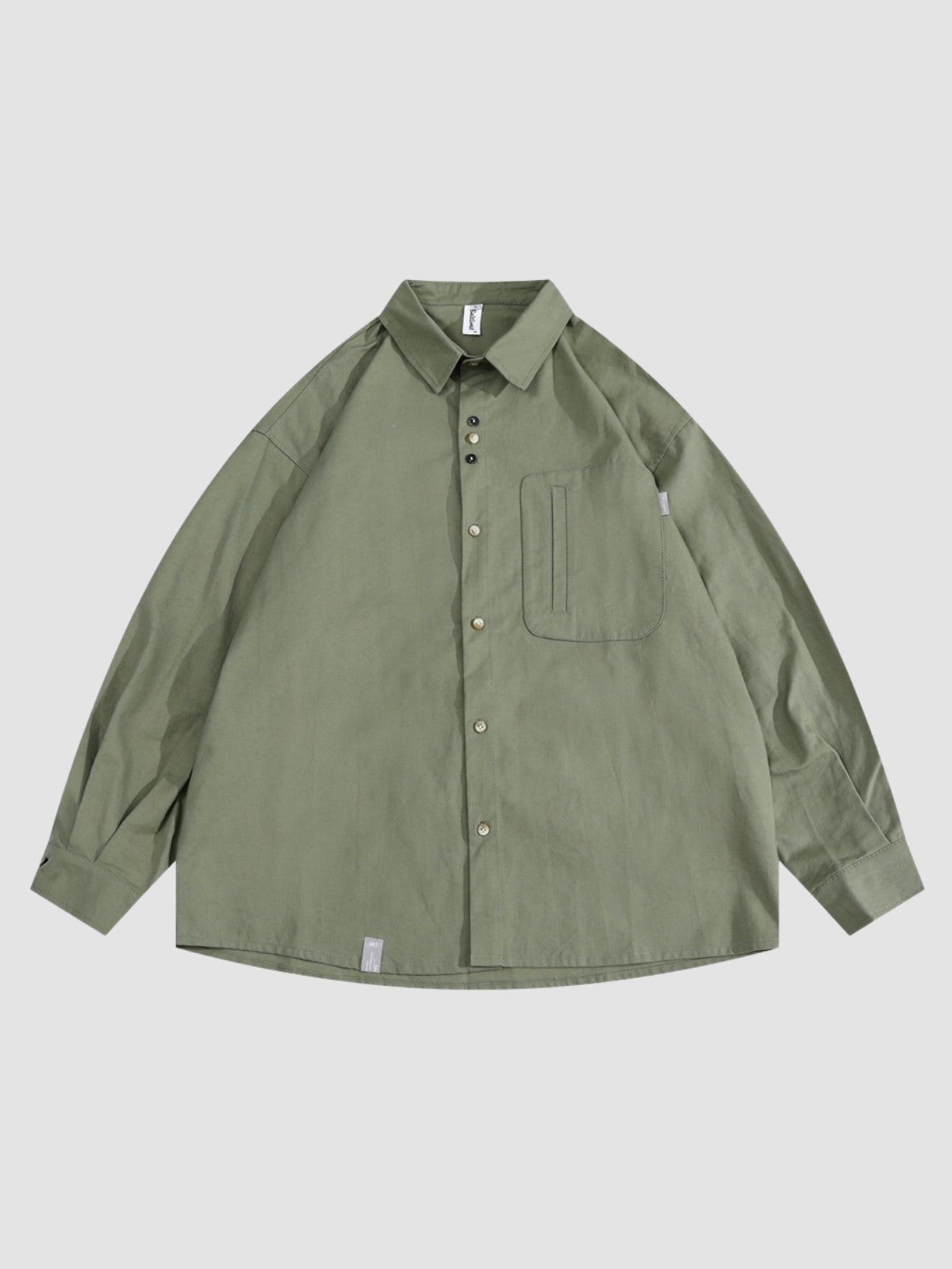 MV Retro Loose Versatile Cotton Shirt – Minimal Vintage