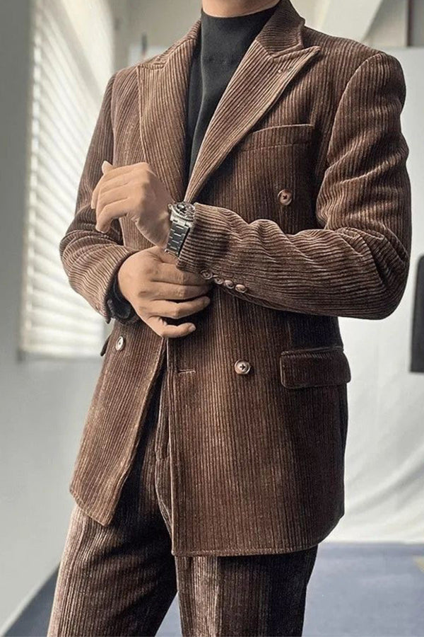 MV Winter Corduroy Slim-Fit Suit