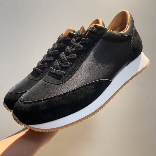 MV European Handmade Cowhide Leather Sneakers