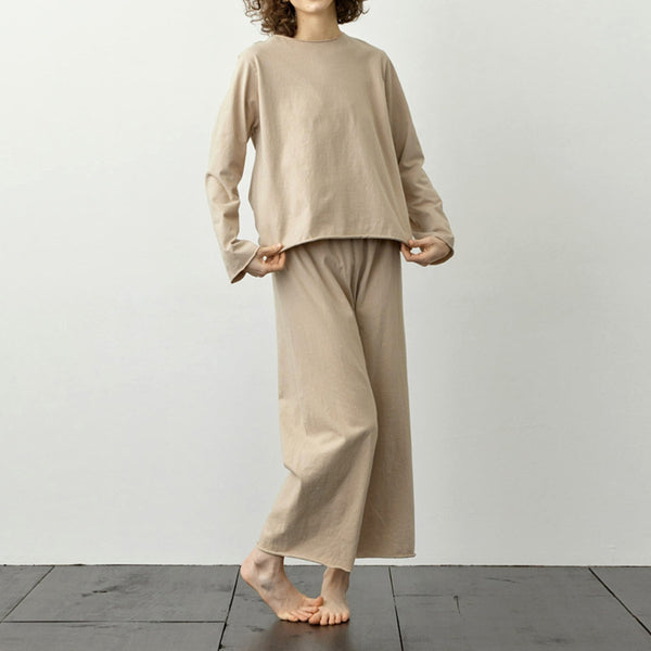 MV Korean Style Cotton Pajamas Two-Piece Set