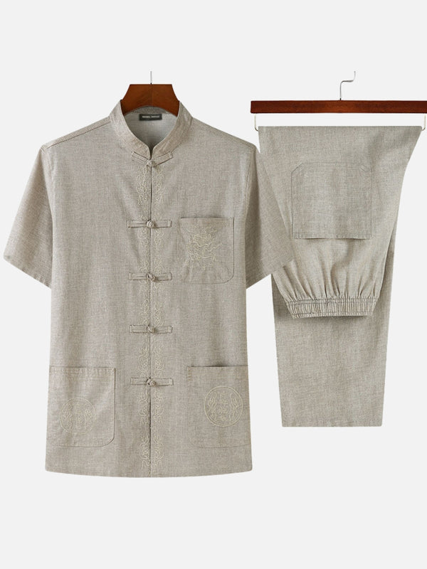 Shilin Summer Tang Suit Set