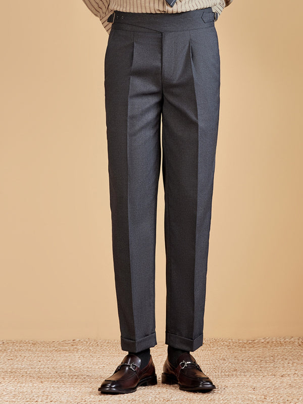 MV Adjustable High-Waist Suit Trousers