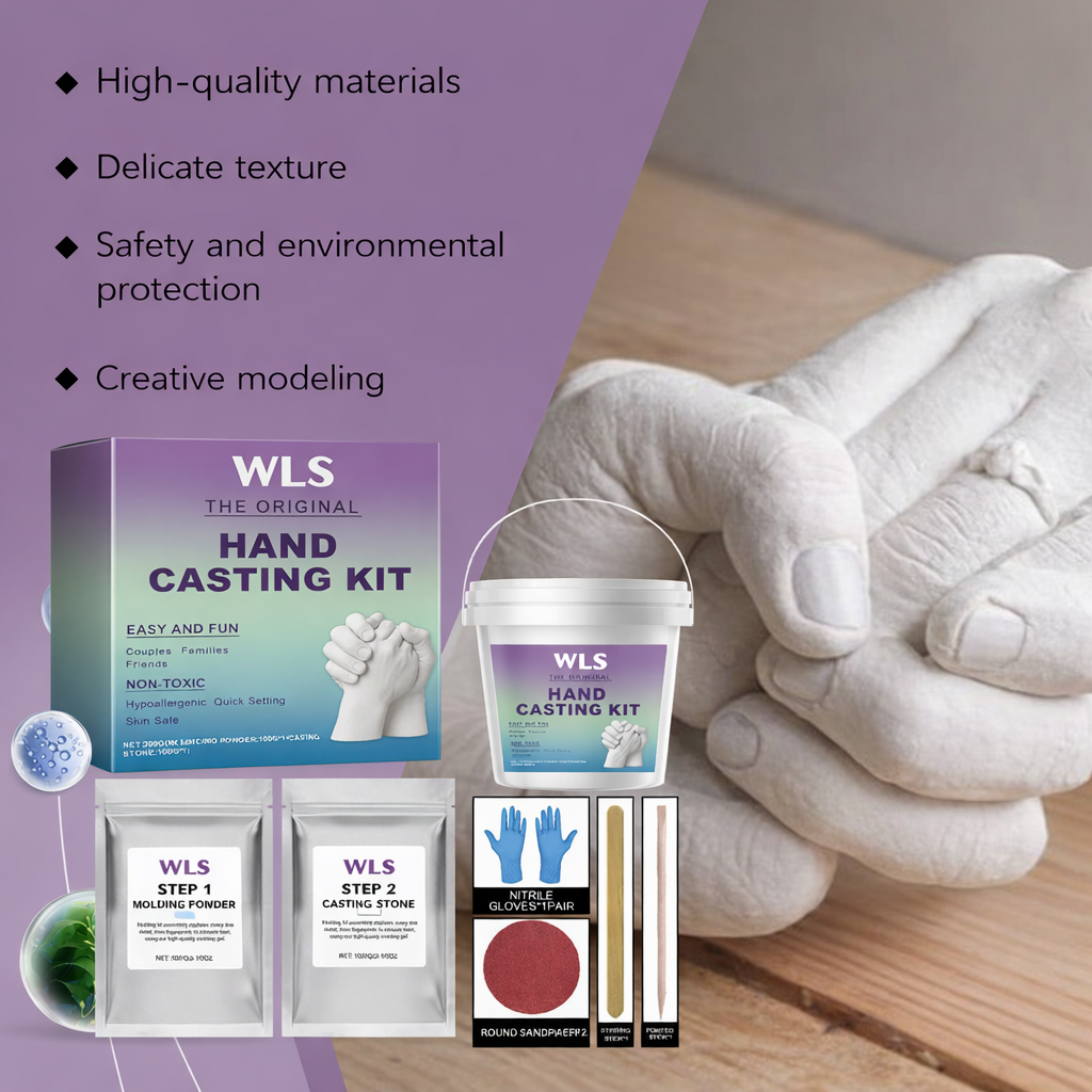 WLS 3D Hand Casting DIY Kit – Minimal Vintage