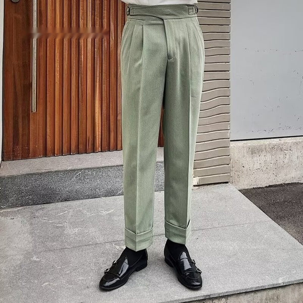 MV Naples High-Waist Gurkha Trousers